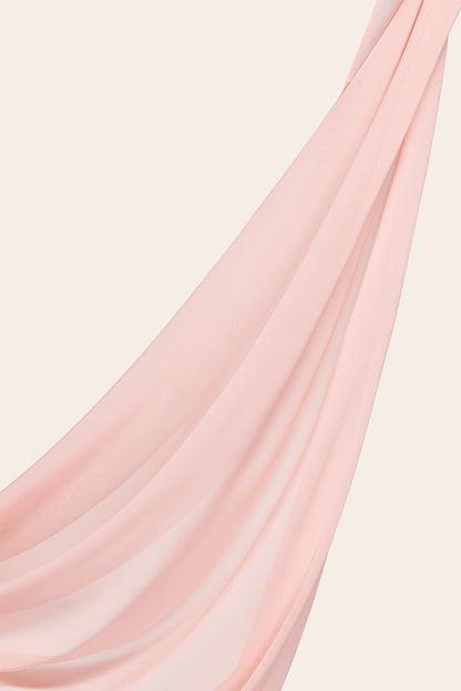 Everyday Chiffon Hijab - Pale Rose