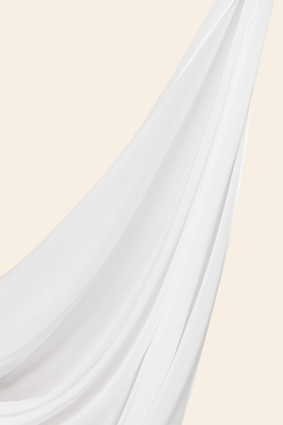 Everyday Chiffon Hijab - Winter White