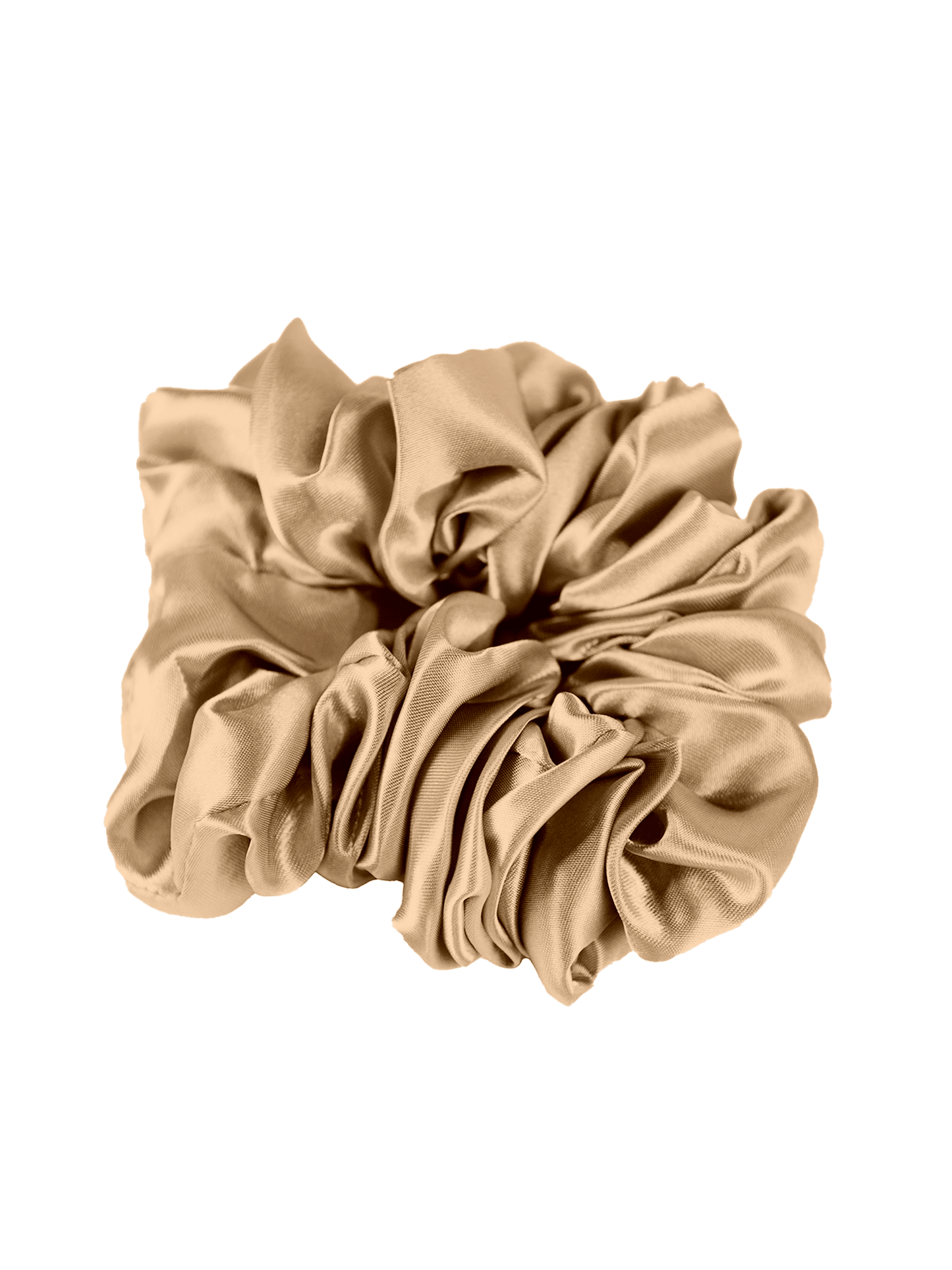 Silk Scrunchie in Cream