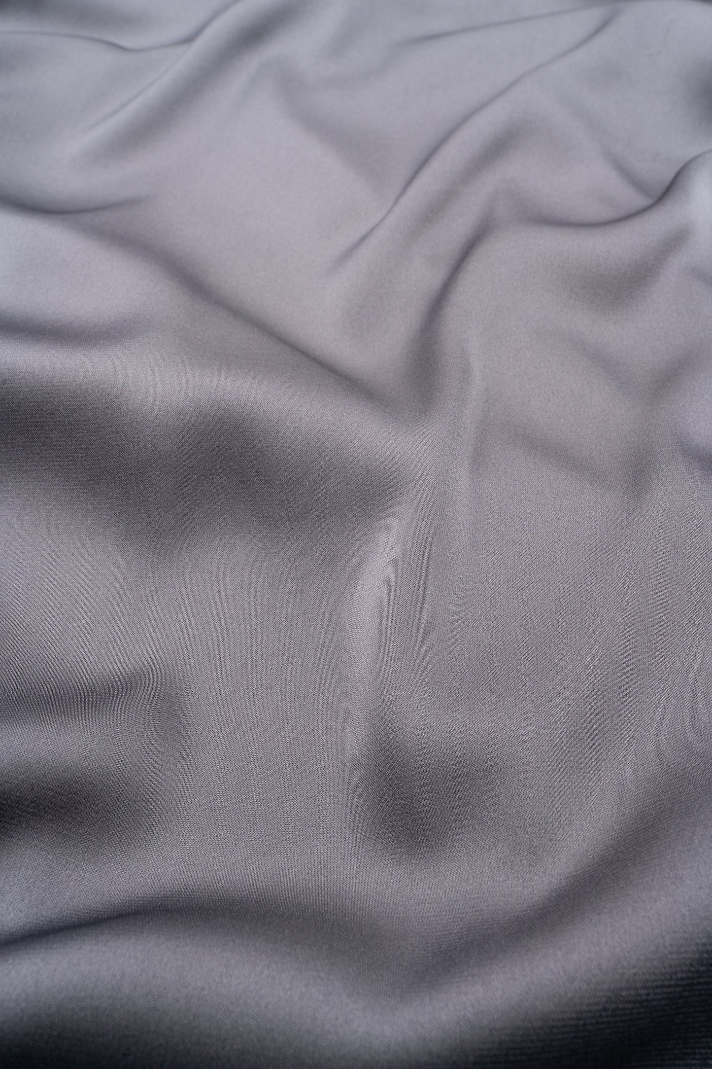 Perfect Satin Hijab - Gunmetal