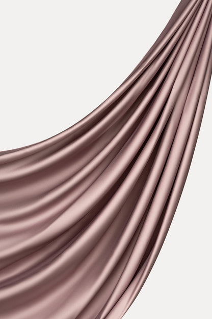 Perfect Satin Hijab - Deep Lavender