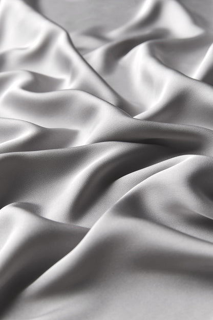 Perfect Satin Hijab - Silver