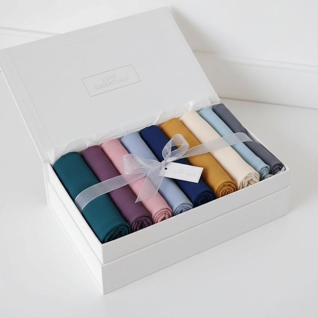 Everyday Chiffon Hijab - Bundle of 10